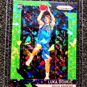 Luka Doncic Cracked Ice Rookie Card Mint Condition